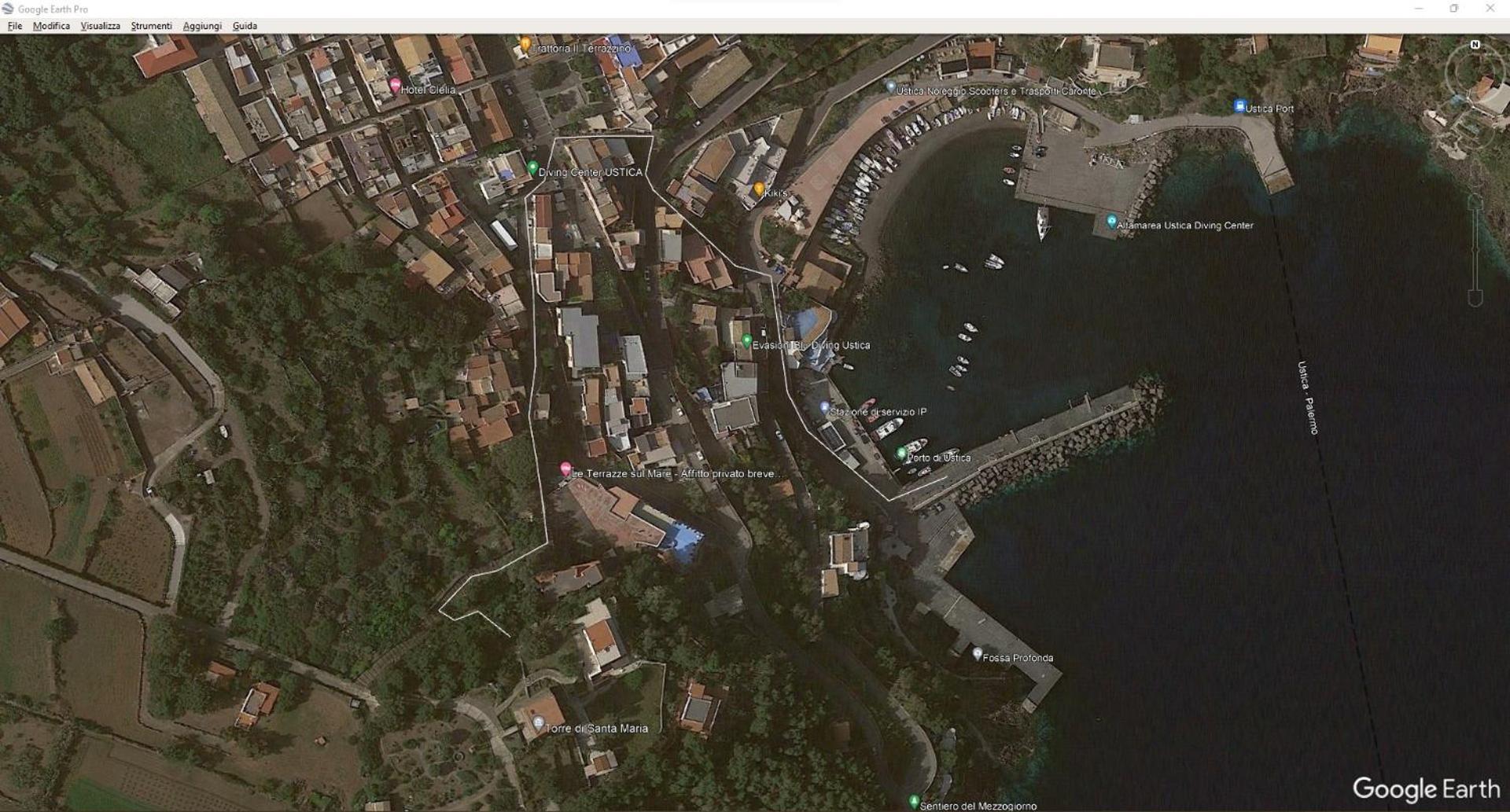 Sotto La Torre E Sopra Il Porticciolo Hotell Isola di Ustica Exteriör bild